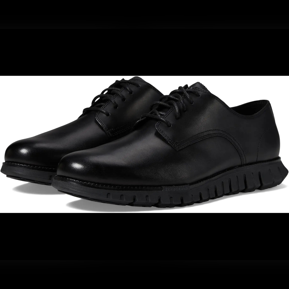 Cole Haan ZEROGRAND Men’s Black Plain Toe Oxford -- SIZE 12 - NWT IN BOX